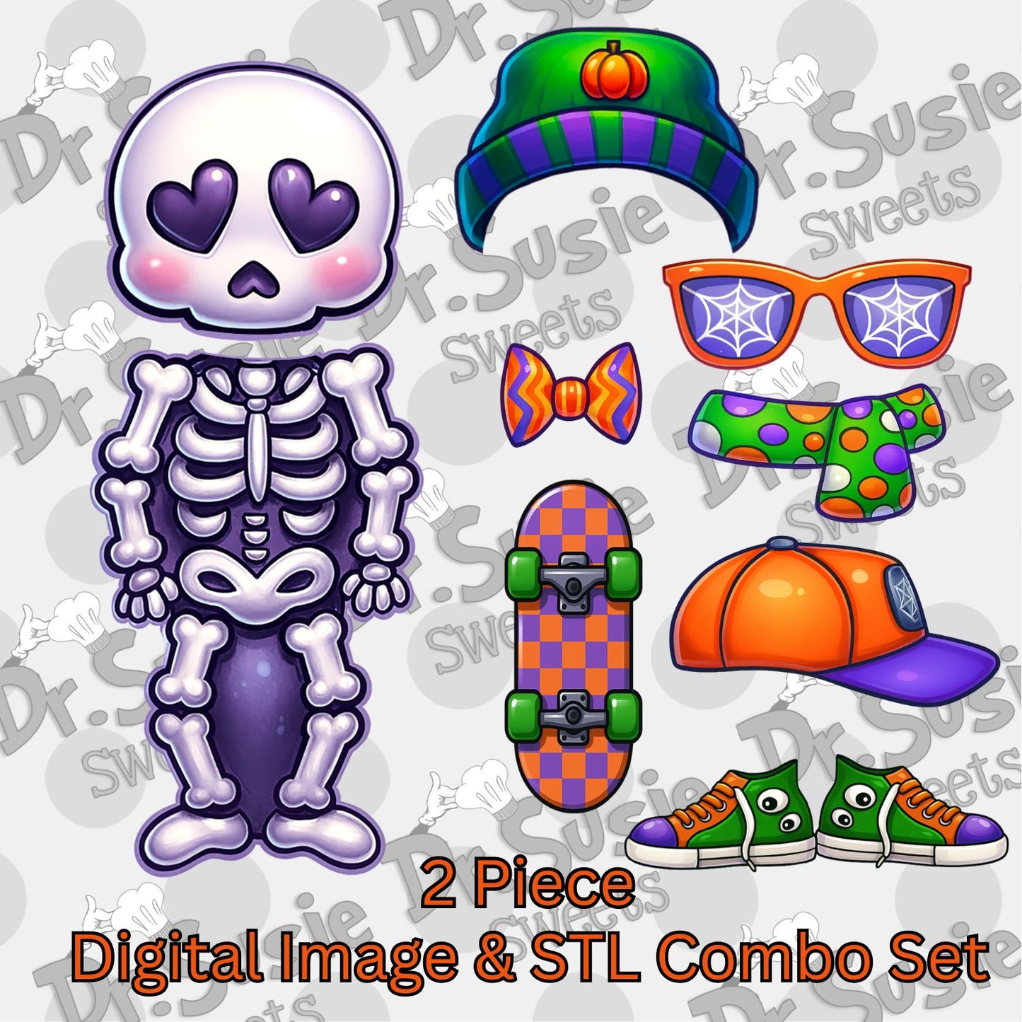 BYO-Skeleton-Digital Image and STL File Bundle