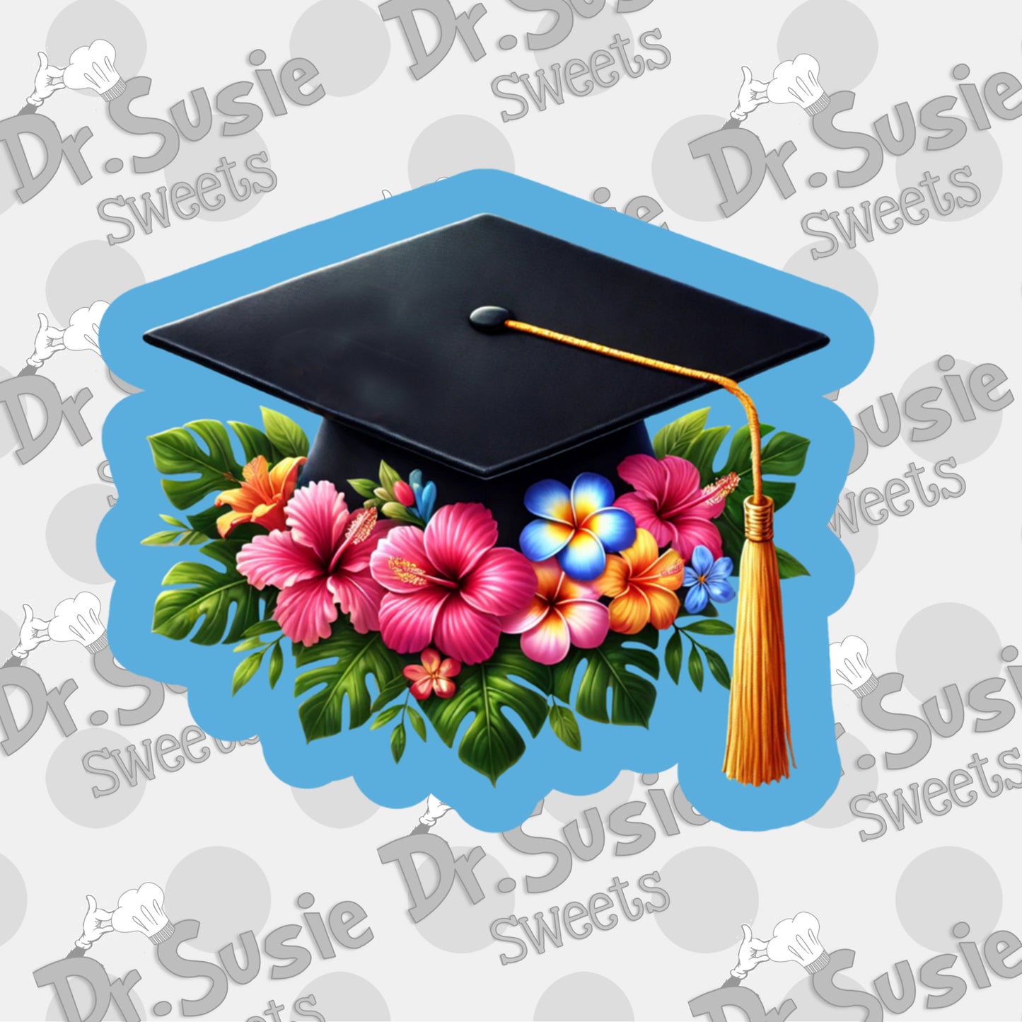 Aloha Grad Cap-STL