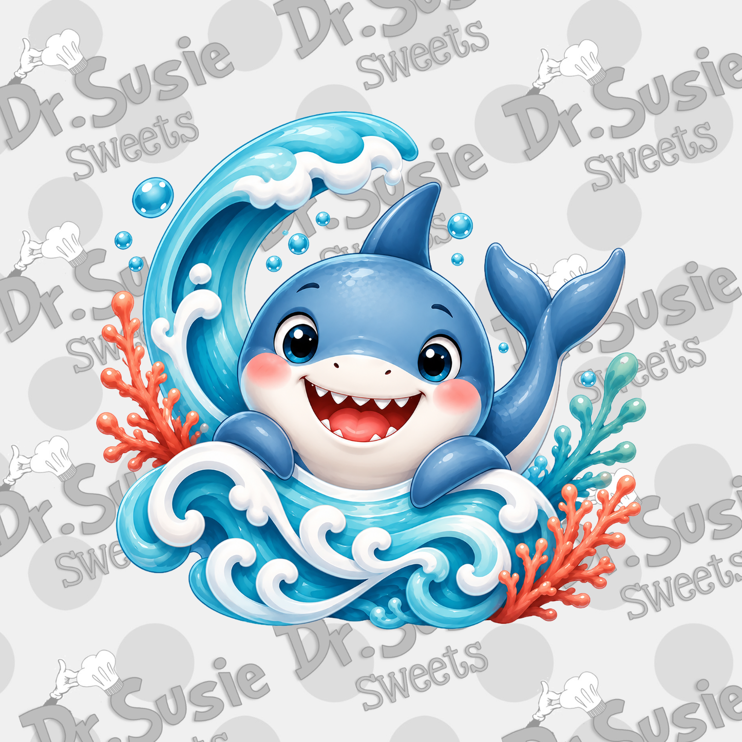 Baby Shark-Edible Printer Digital Image