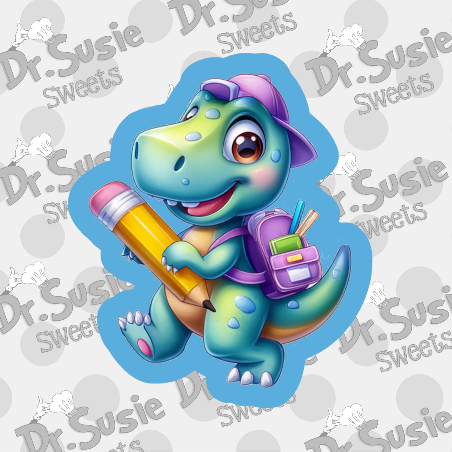 Back to School Dino-3-STL