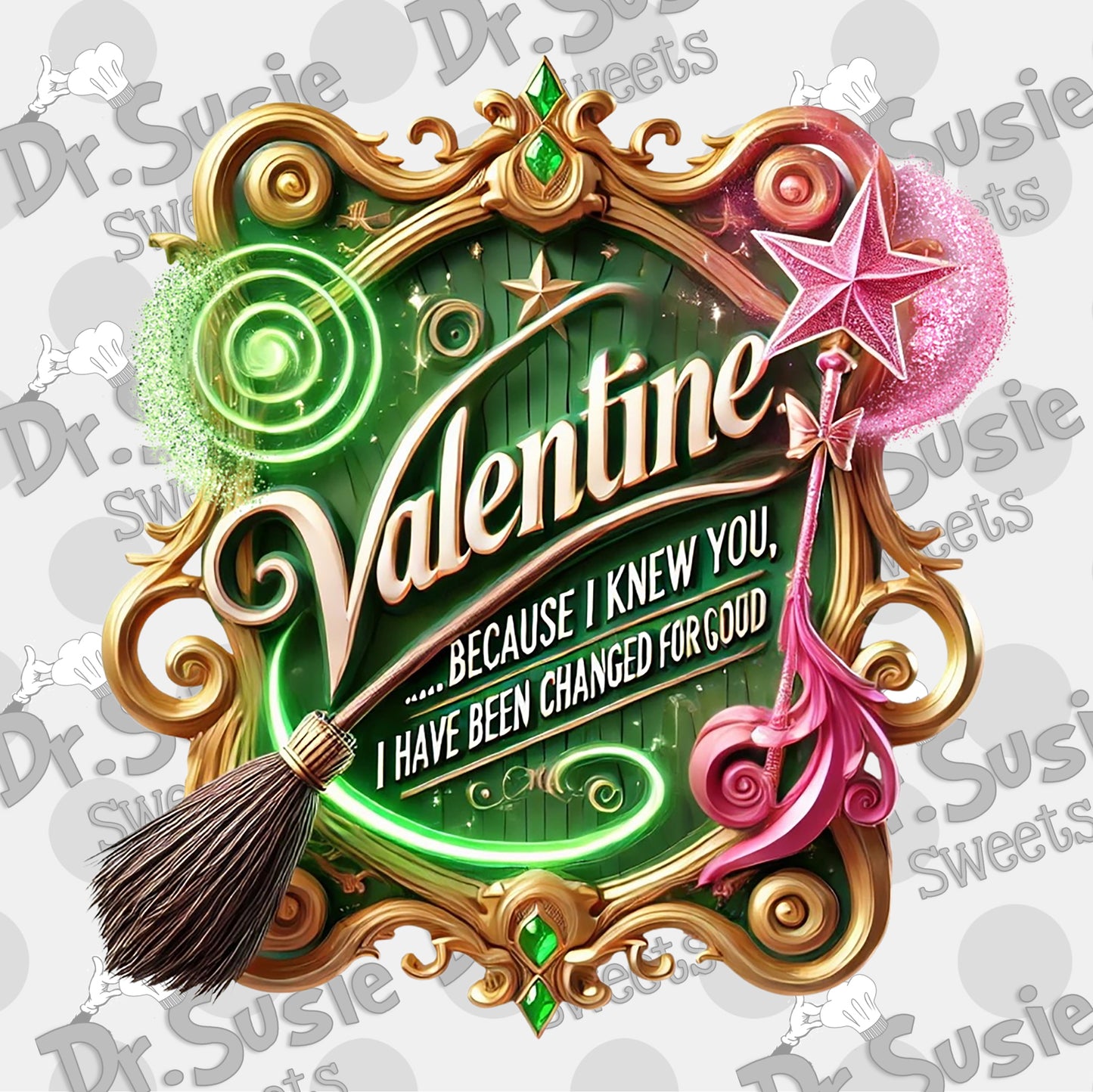 Because I Knew You Plaque-Edible Printer Digital Image