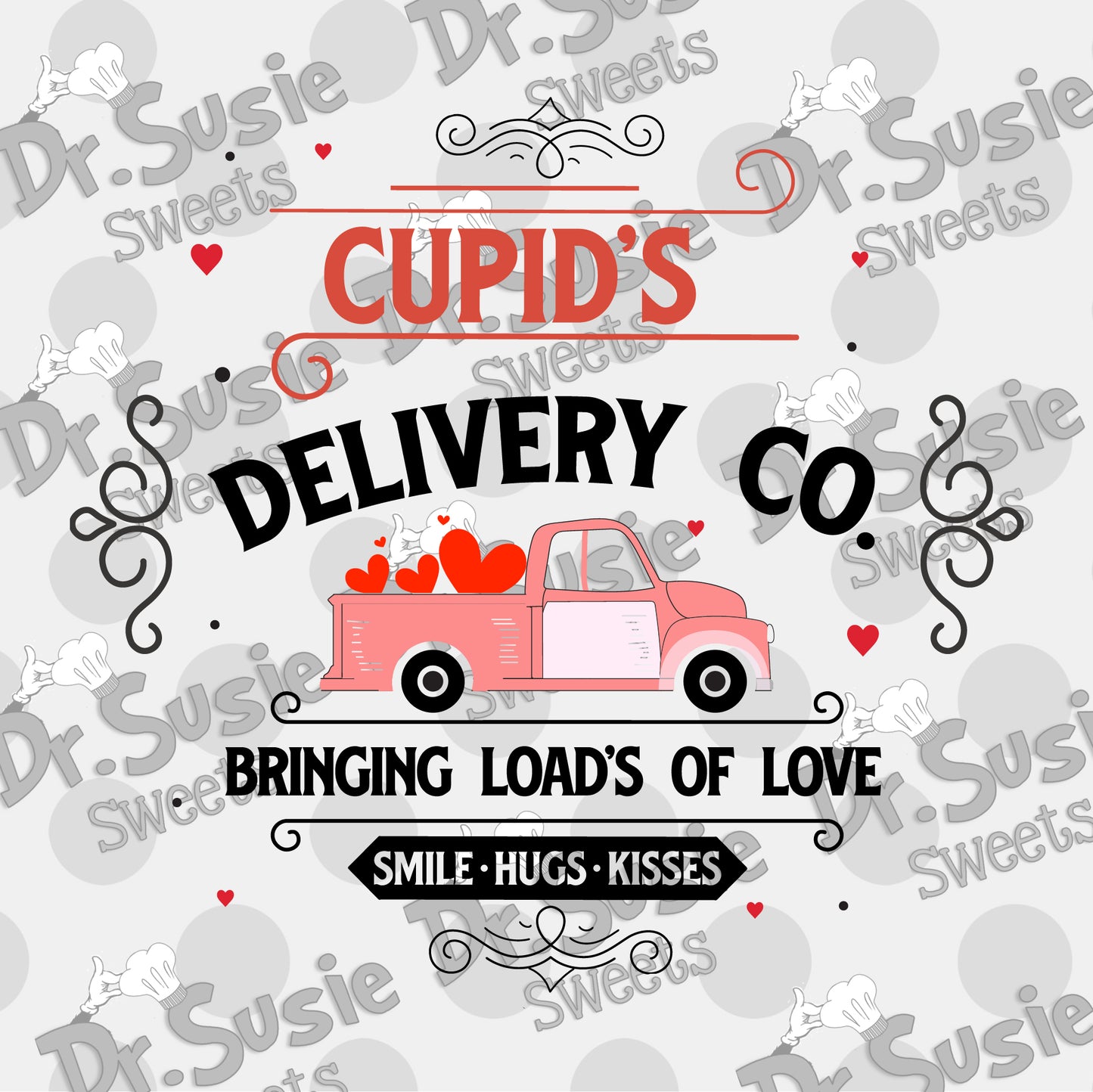 Cupid Delivery Co-Edible Printer Digital Image