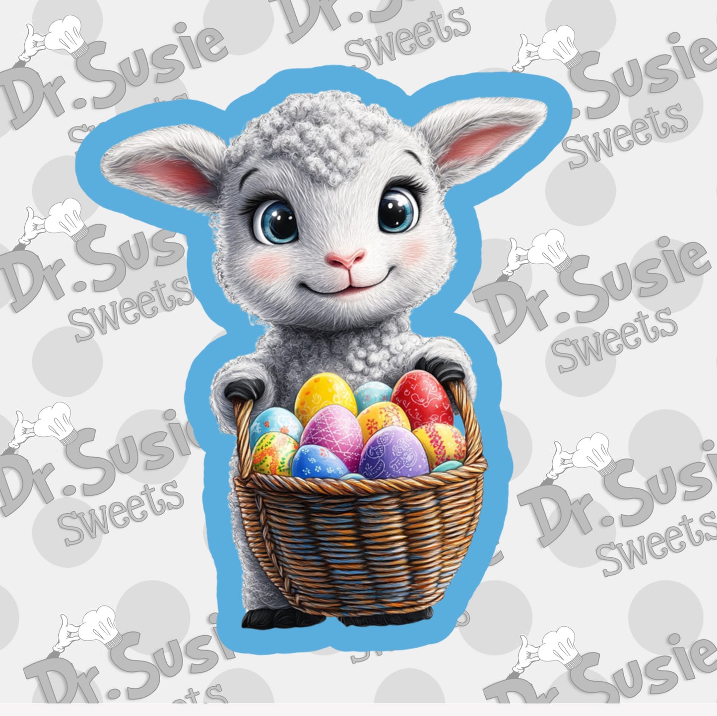 Easter Lamb with Basket STL