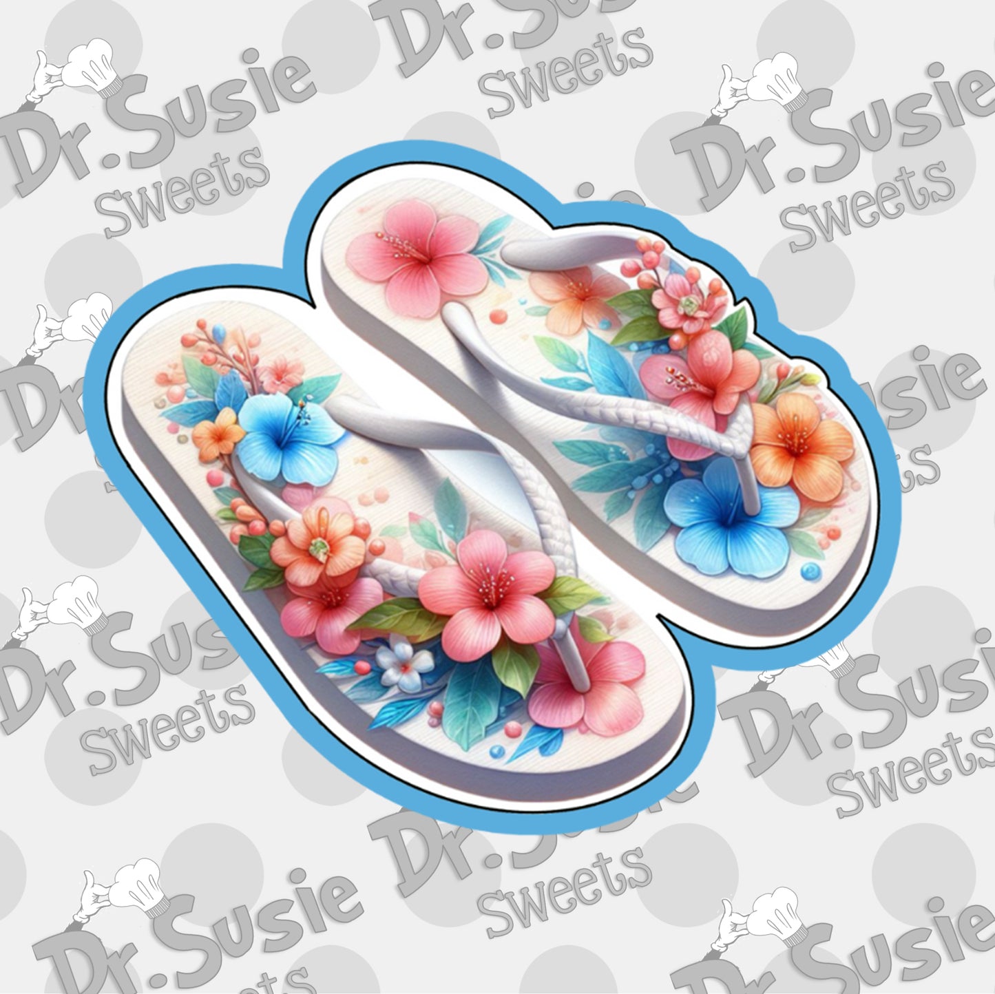 Floral Sandals-STL Files