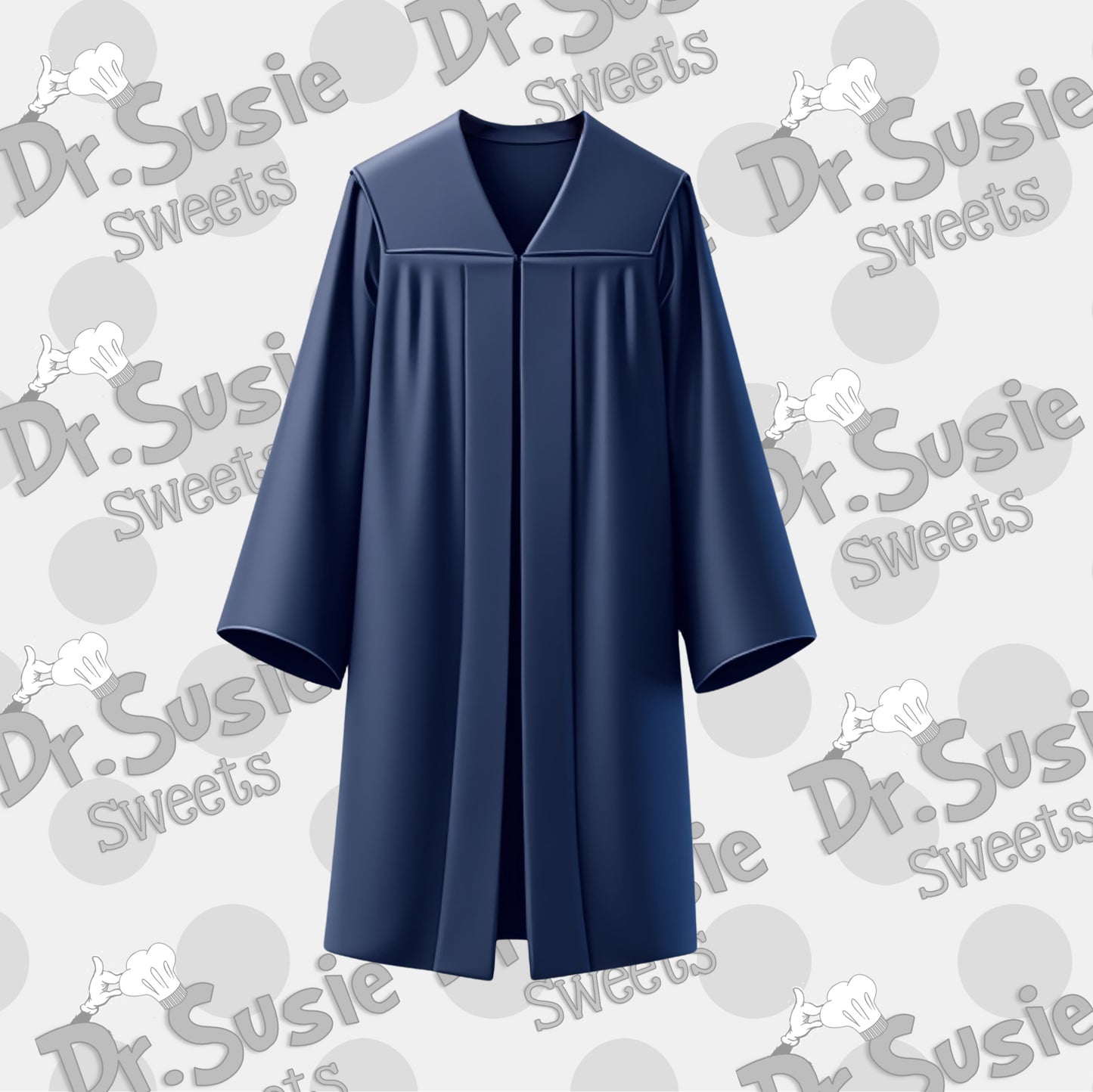 Grad Gown-Edible Printer Digital Image