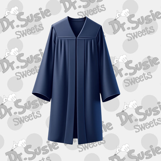 Grad Gown-Edible Printer Digital Image