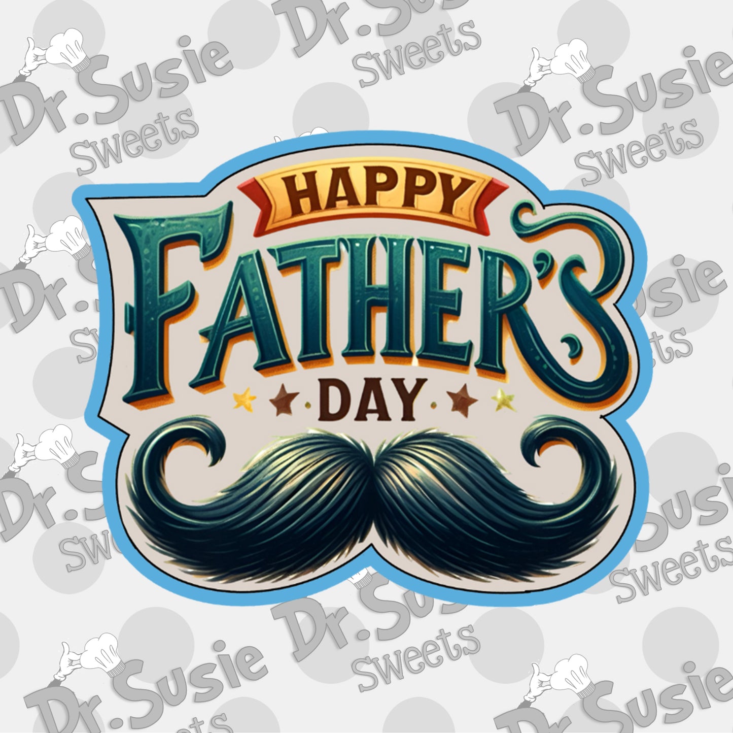 Happy Fathers Day Plaque-STL