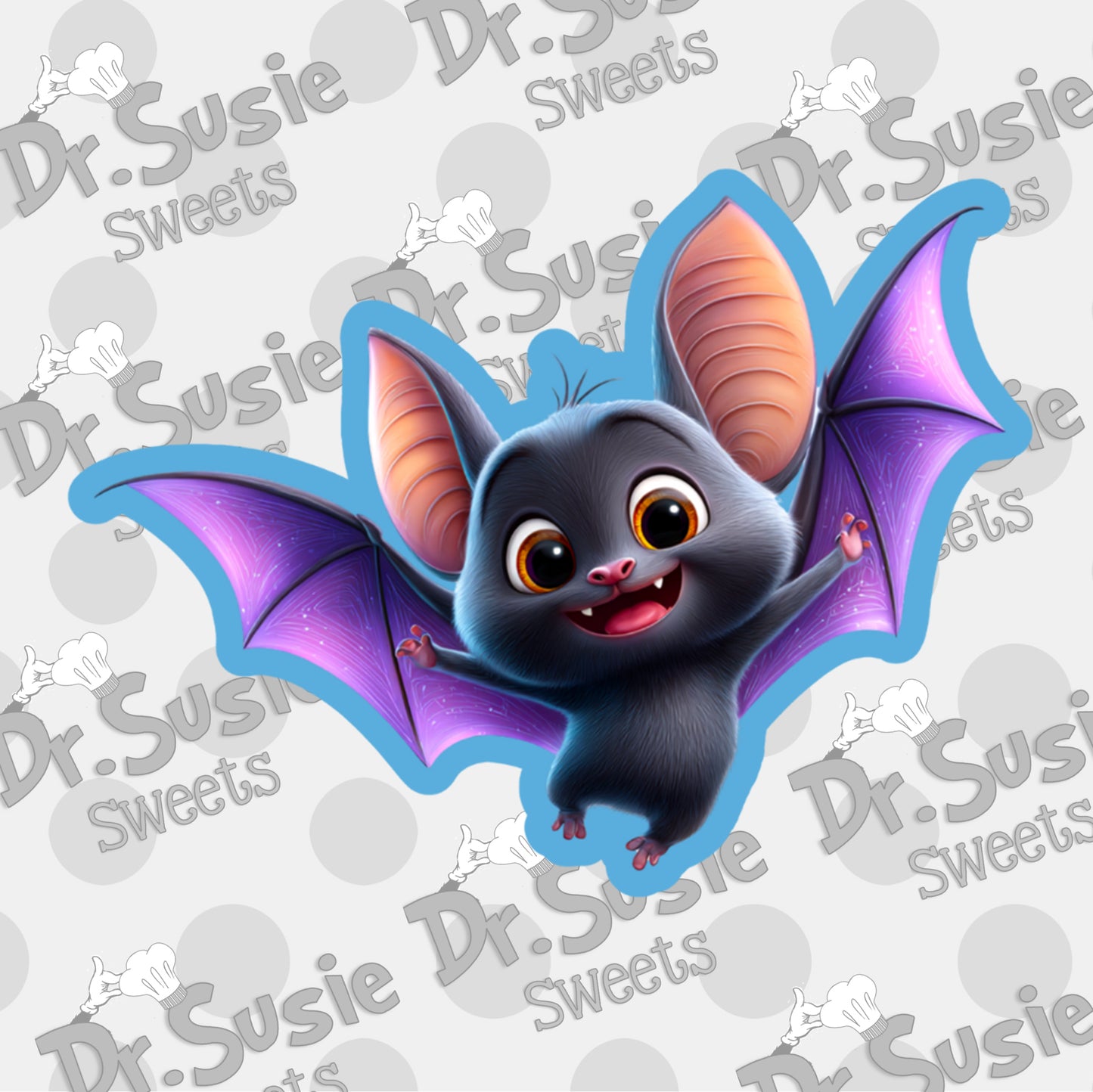 Purple Bat-STL