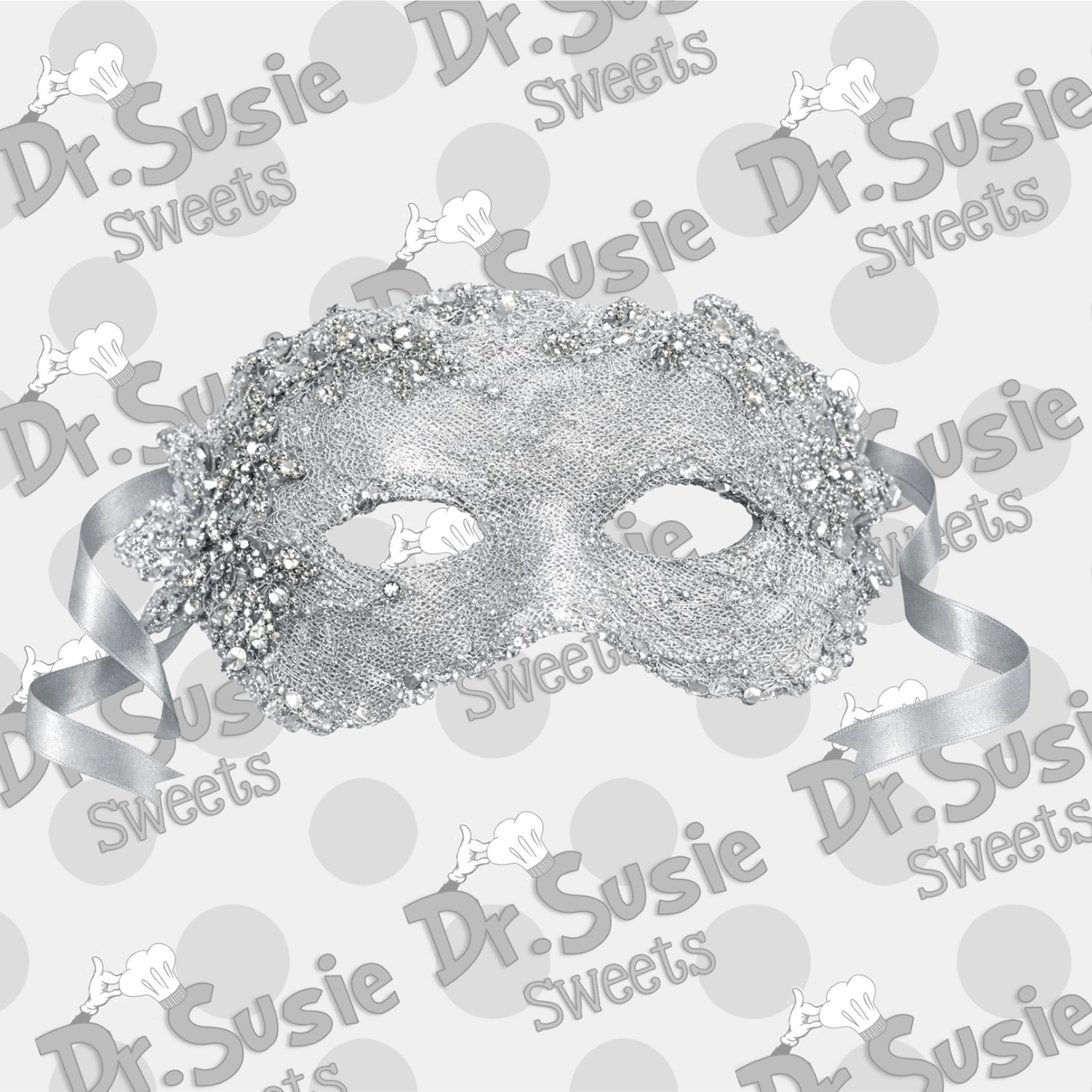Silver Mask-Edible Printer Digital Image