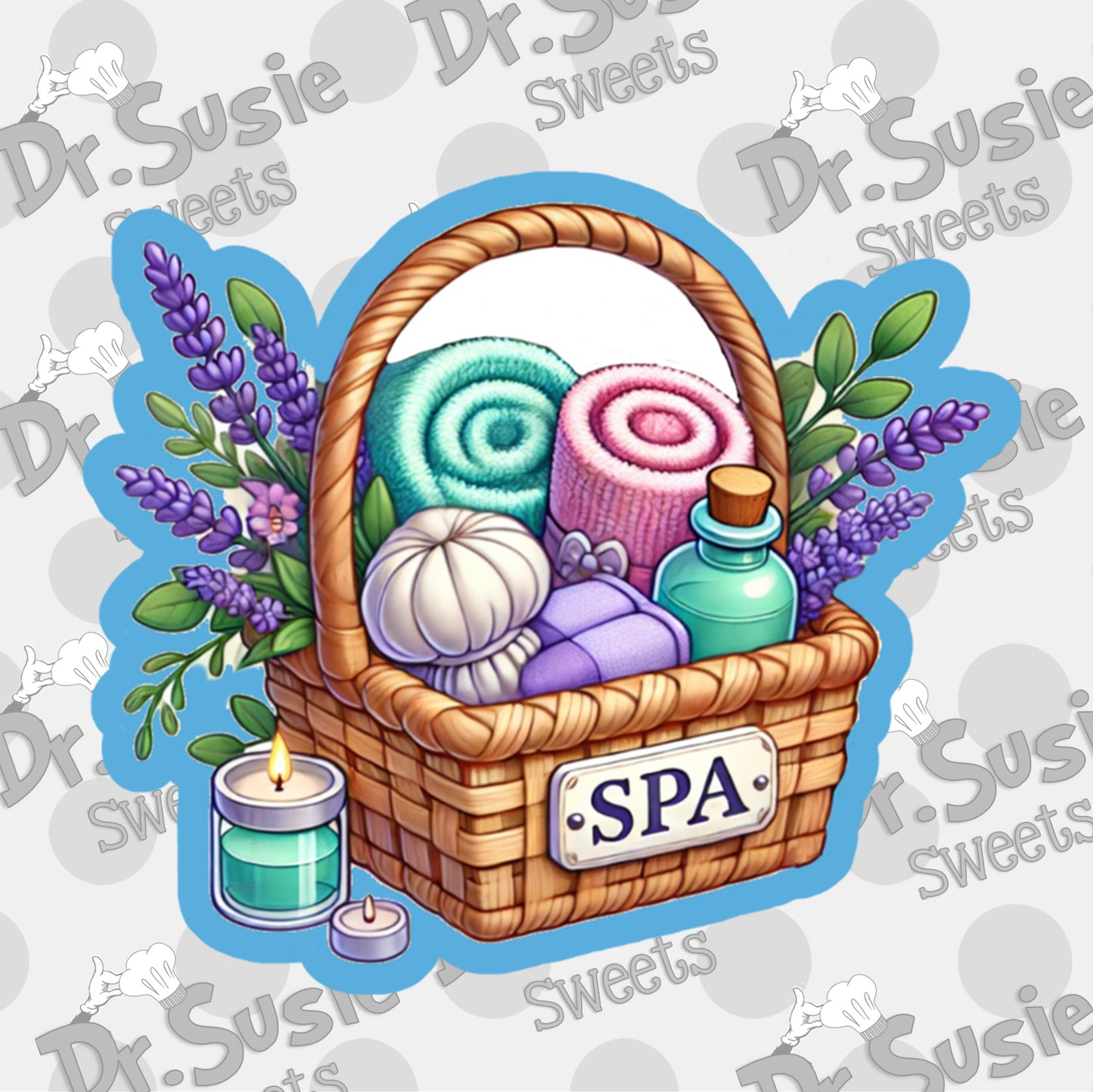 Spa Basket-STL