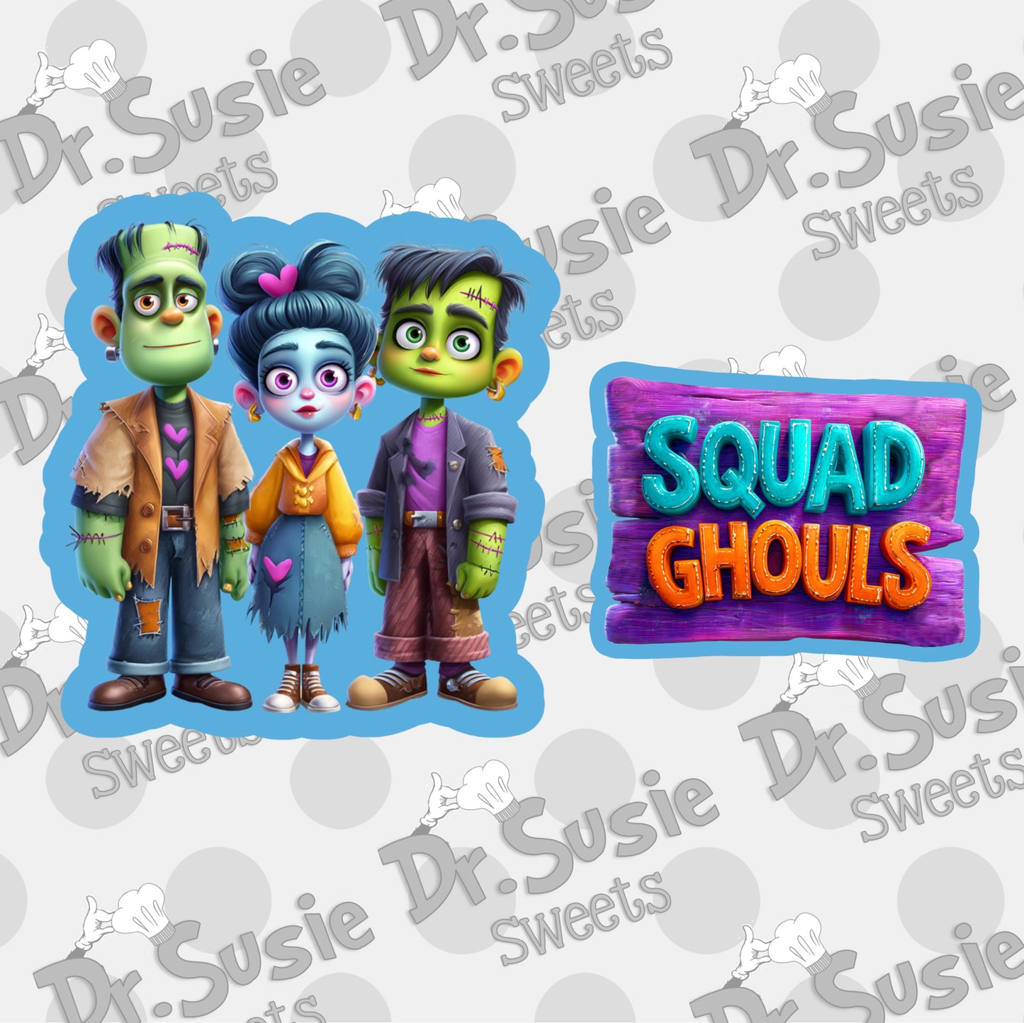 Squad Ghouls Set-STL