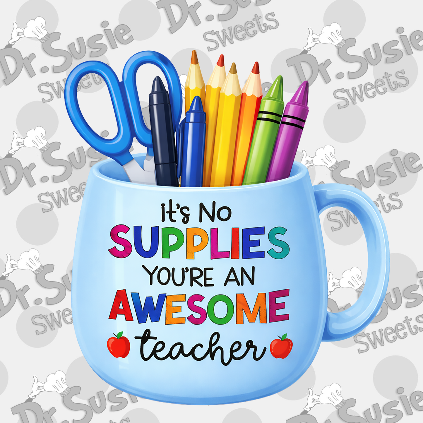 Its No Supplies You Are An Awesome Teacher-STL