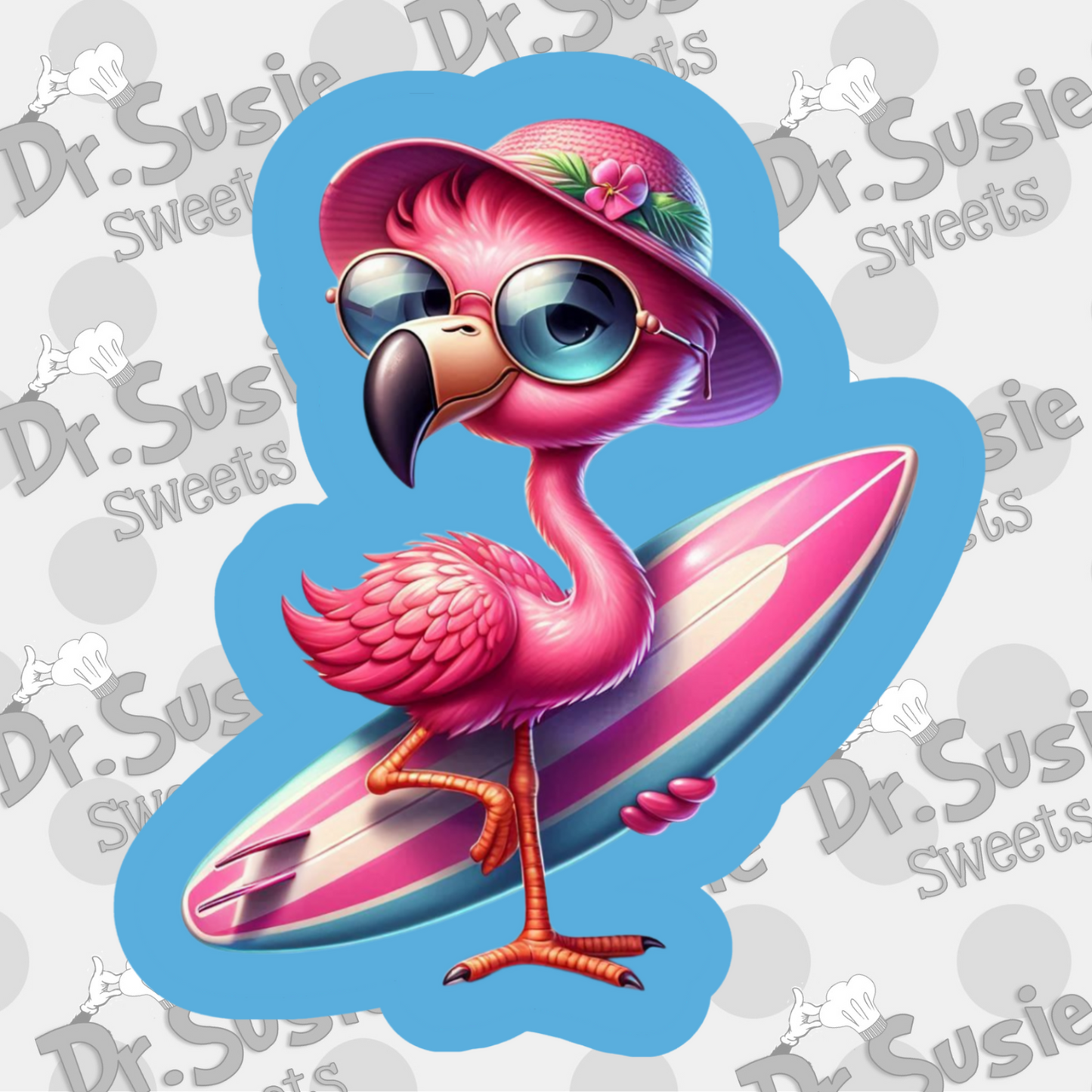 Surf Flamingo-STL