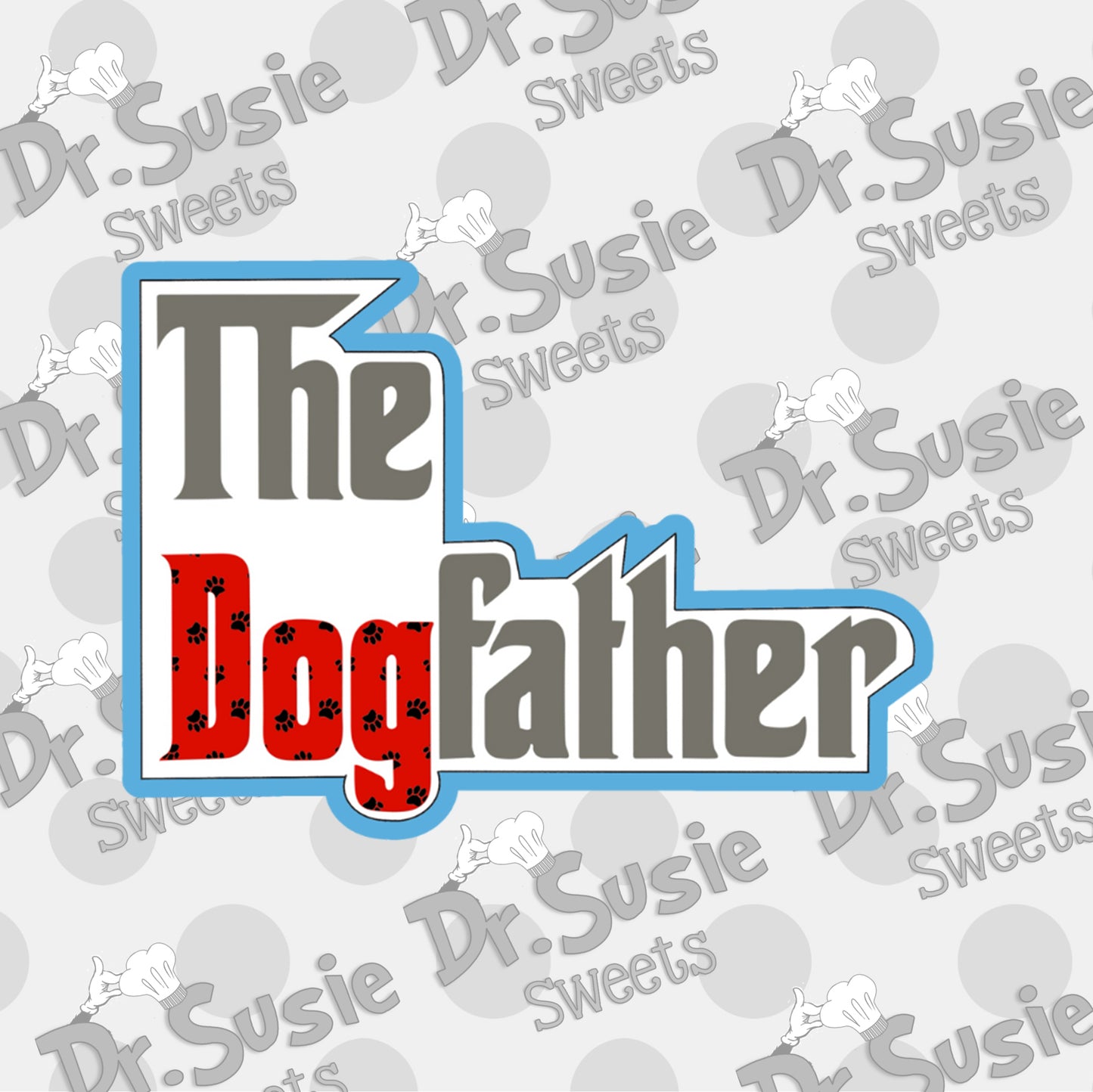 The Dog Father Plaque-STL