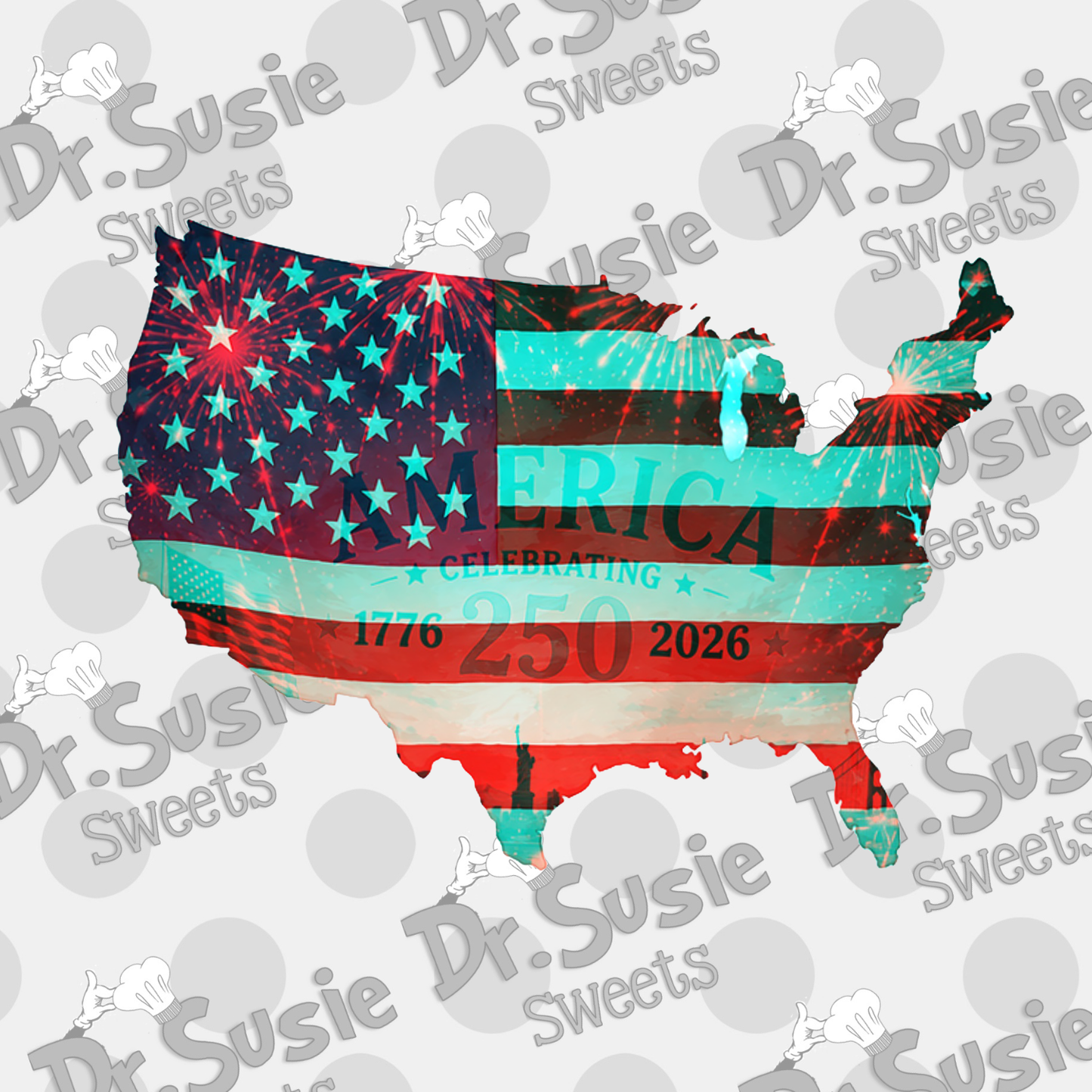 Double Exposure Anaglyph Images-Edible Printer Digital Image