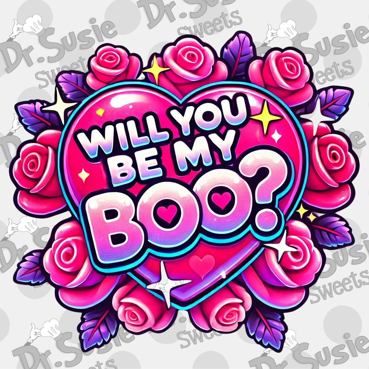 Will You Be My Boo_Plaque-Edible Printer Digital Image