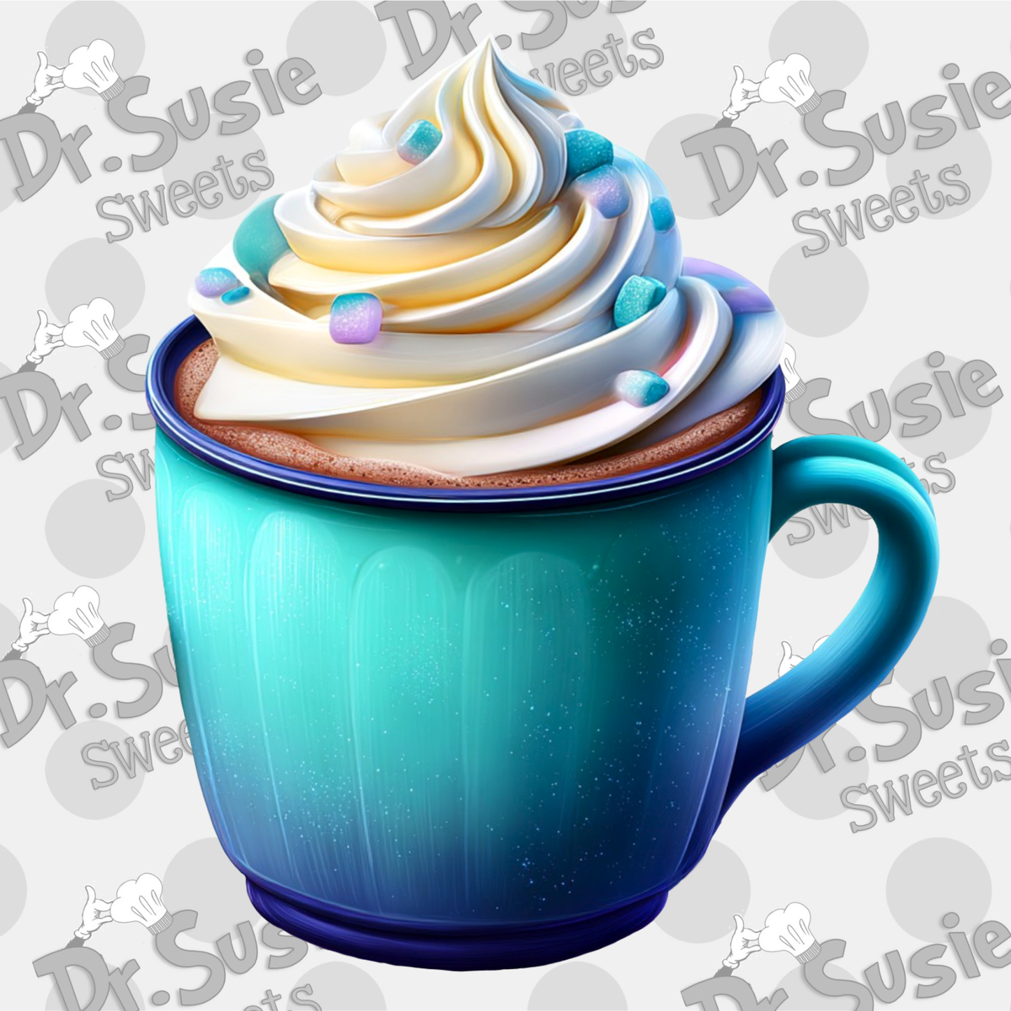 Winter Cocoa-Edible Printer Digital Image