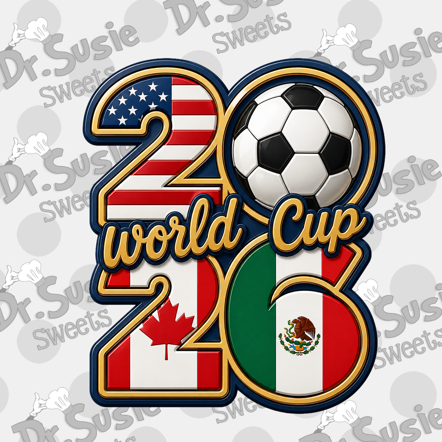 2026 Fifa World Cup Set Set-Edible Printer Digital Image