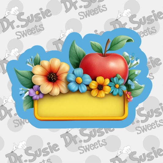 Apple Flower Plaque-STL