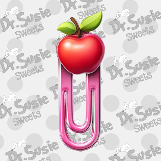 Apple Paper Clip-Edible Printer Digital Image