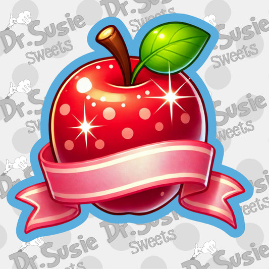 Apple with Banner-STL