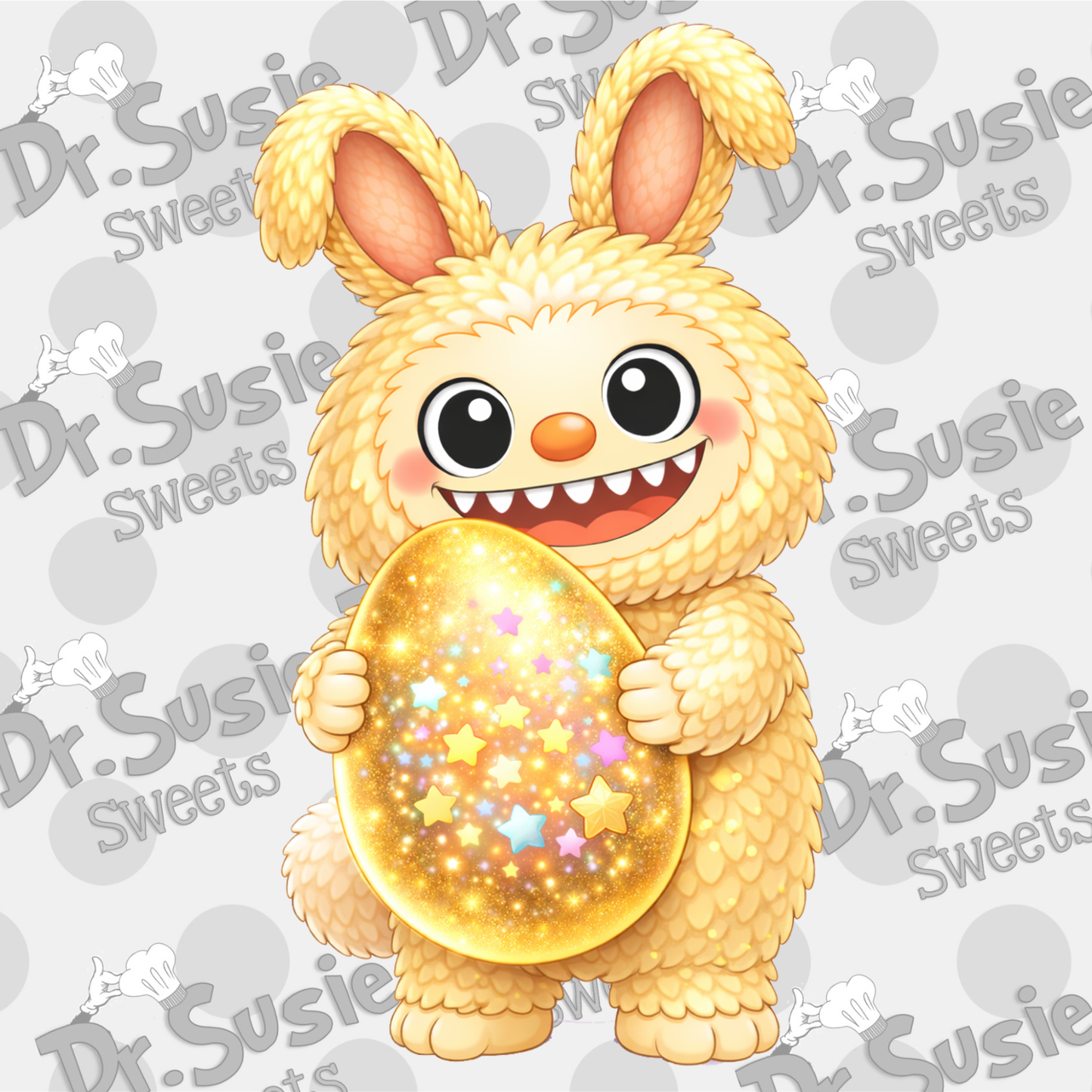 Easter Friends Fuzzy Monsters Set-STL