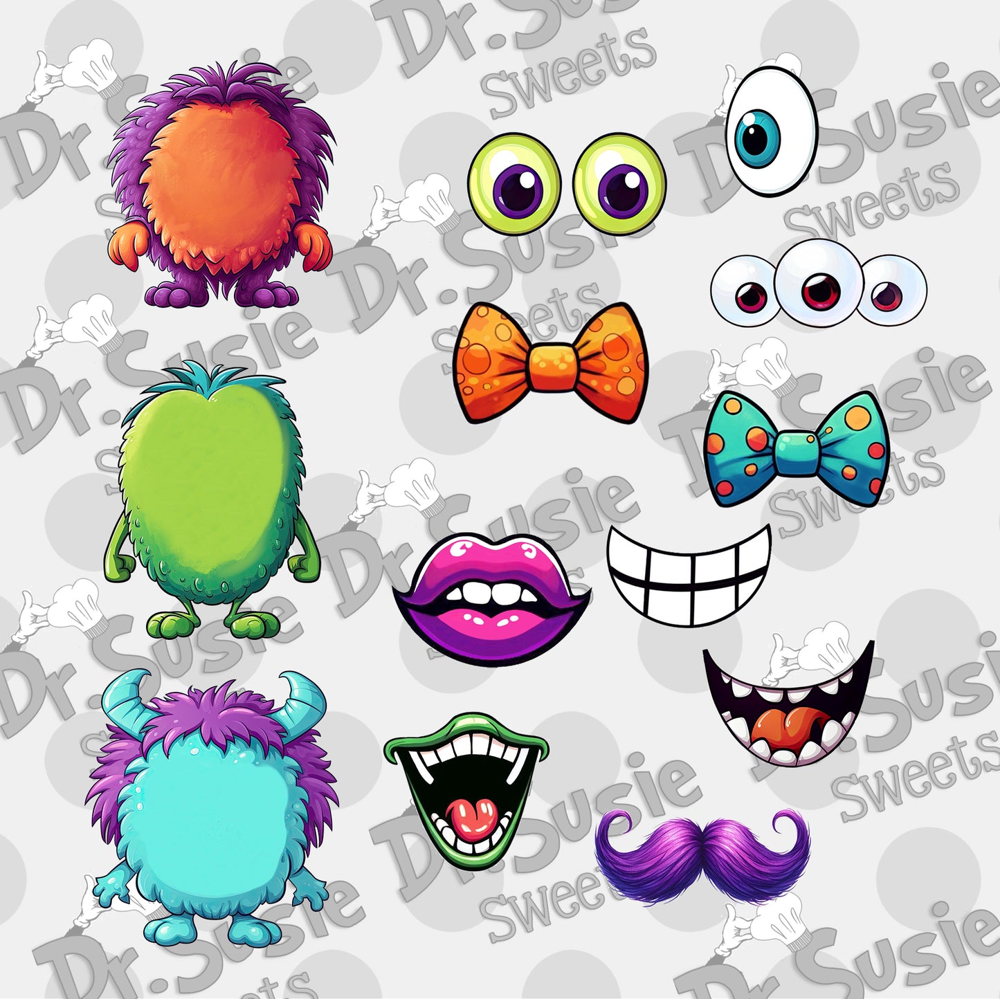 Build Your Own Monster Set-STL Files
