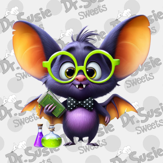 Bat to School-Bat-Edible Printer Digital Image