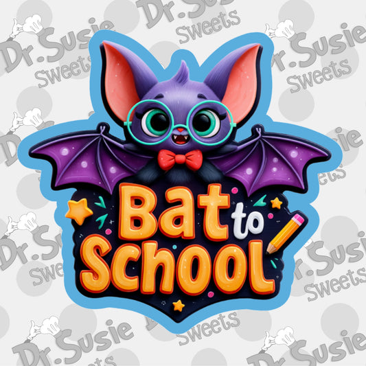Bat to School-Plaque-STL