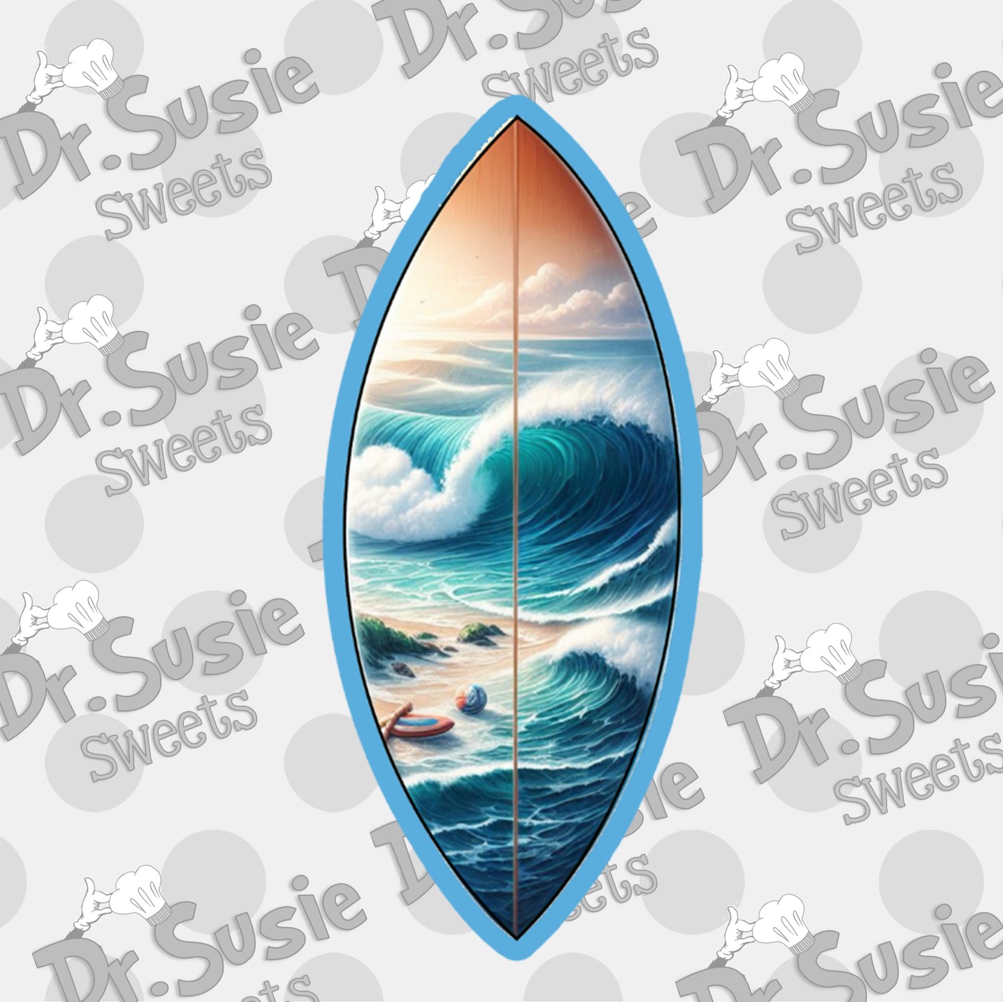 Beach Surfboard-STL Files