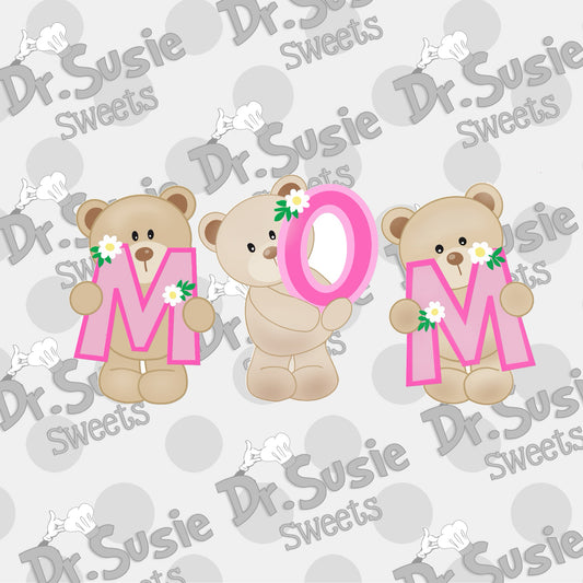 Bear Mom-Edible Printer Digital Image