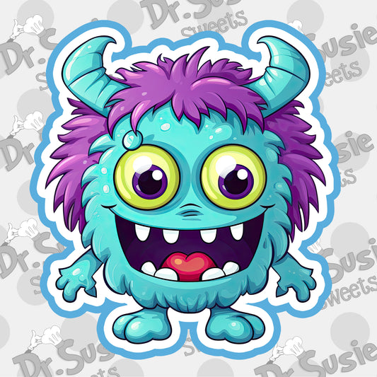 Blue-Purple Monster-STL Files