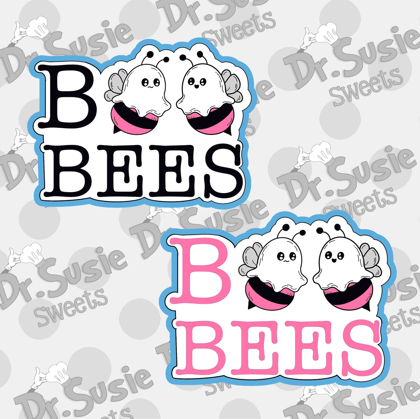 Boo Bees Plaque-STL Files