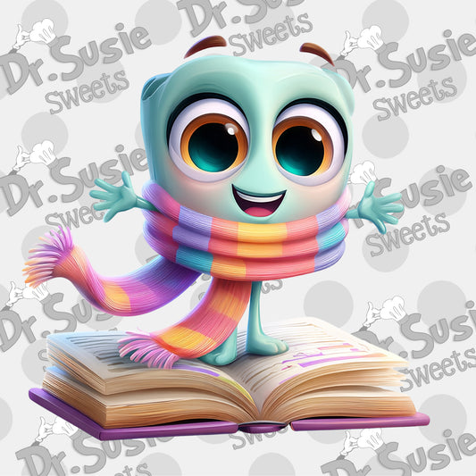 Book Worm-Edible Printer Digital Image