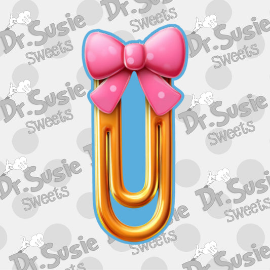 Bow Paper Clip-STL