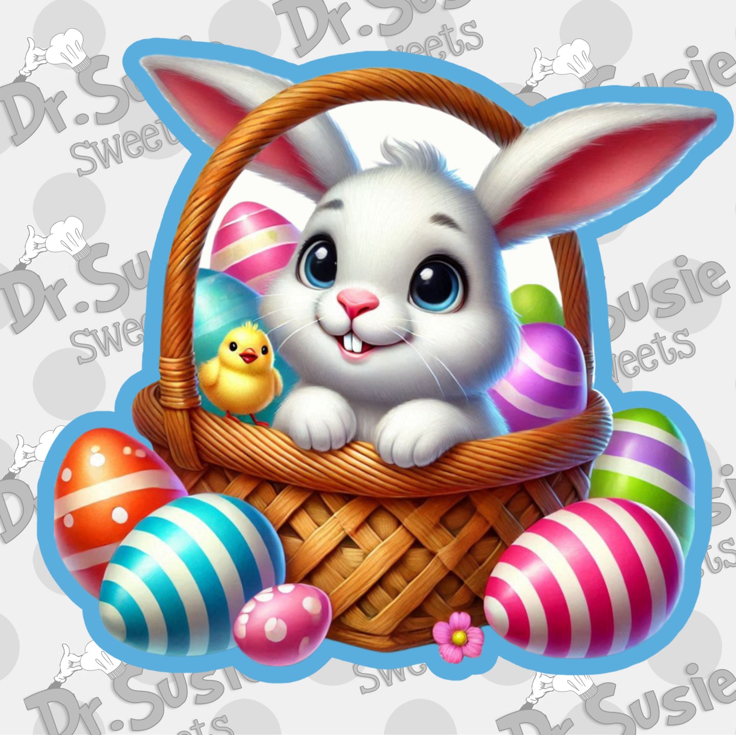 Bunny in Basket STL