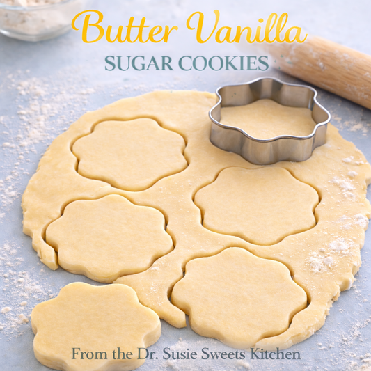 Dr. Susie Sweets Butter Vanilla Sugar Cookies