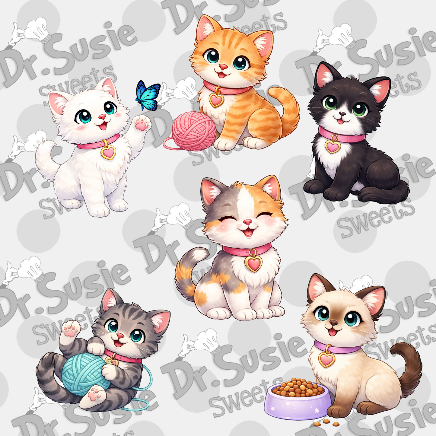 Cat Mom Set-STL