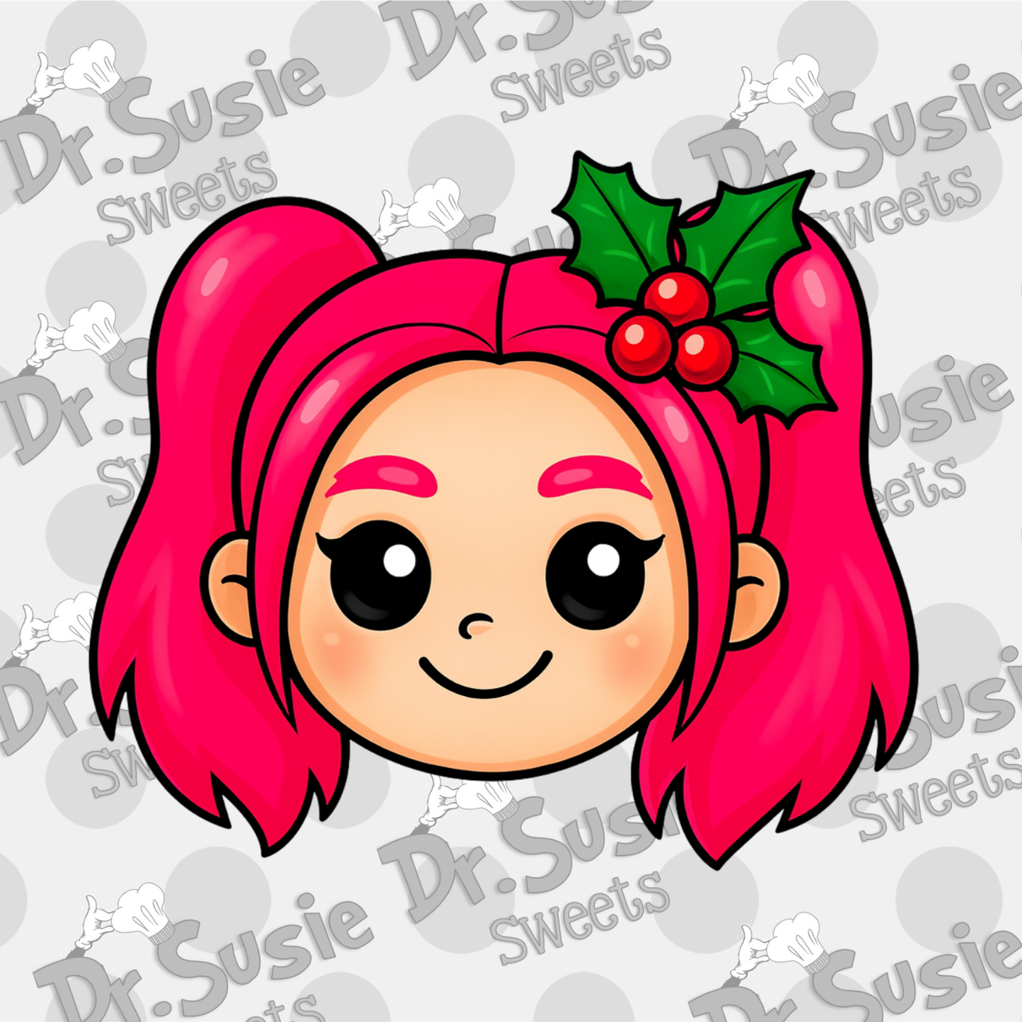 Christmas KPop Demon Hunters Set-Edible Printer Digital Image