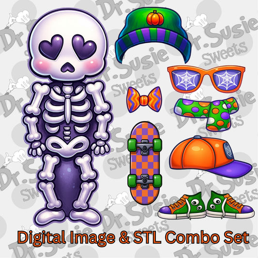 BYO-Skeleton-Digital Image and STL File Bundle