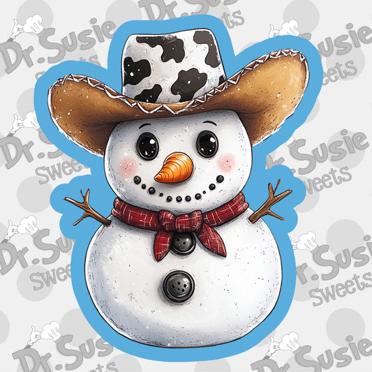 Cowboy Snowman-STL Files