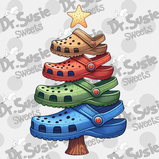 Crocin Around The Christmas Tree-Edible Printer Digital Image