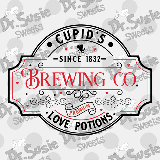 Cupid Brewing Co-Edible Printer Digital Image