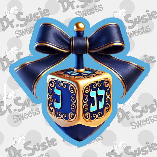 Dreidel with Ribbon-STL Files