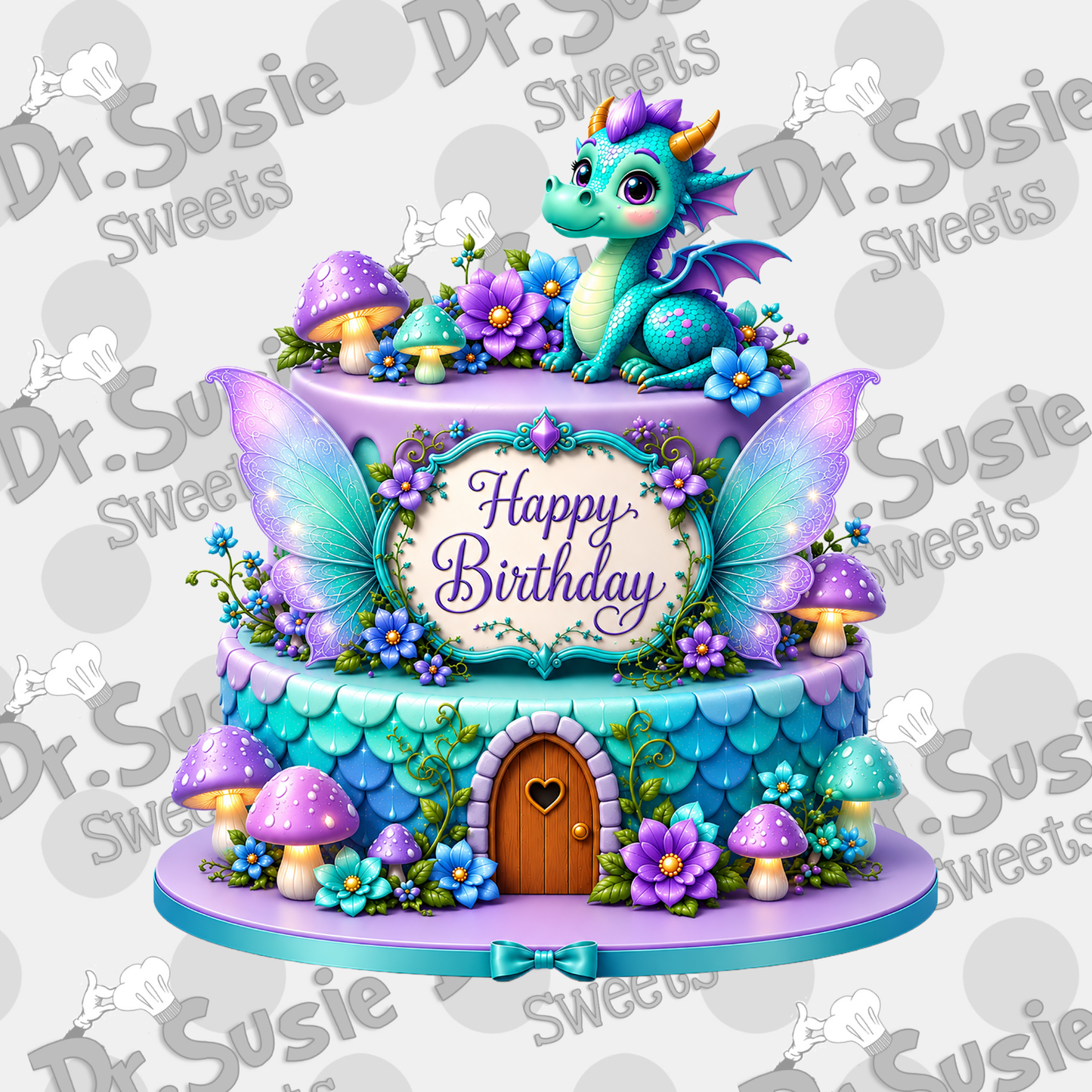 Fairy Birthday Set-Edible Printer Digital Image