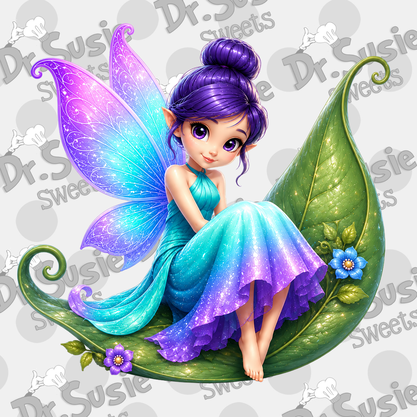 Fairy Birthday Set-Edible Printer Digital Image
