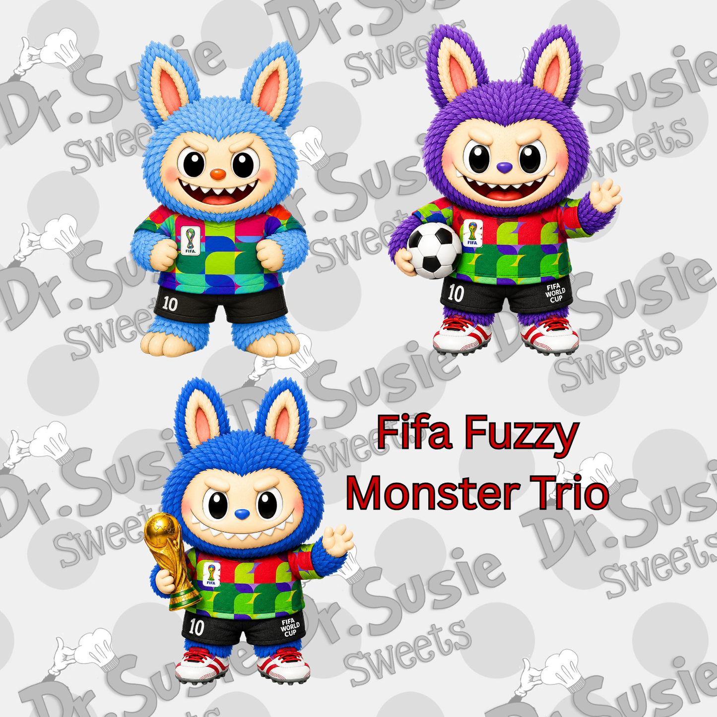 Fifa Fuzzy Monster Trio-STL