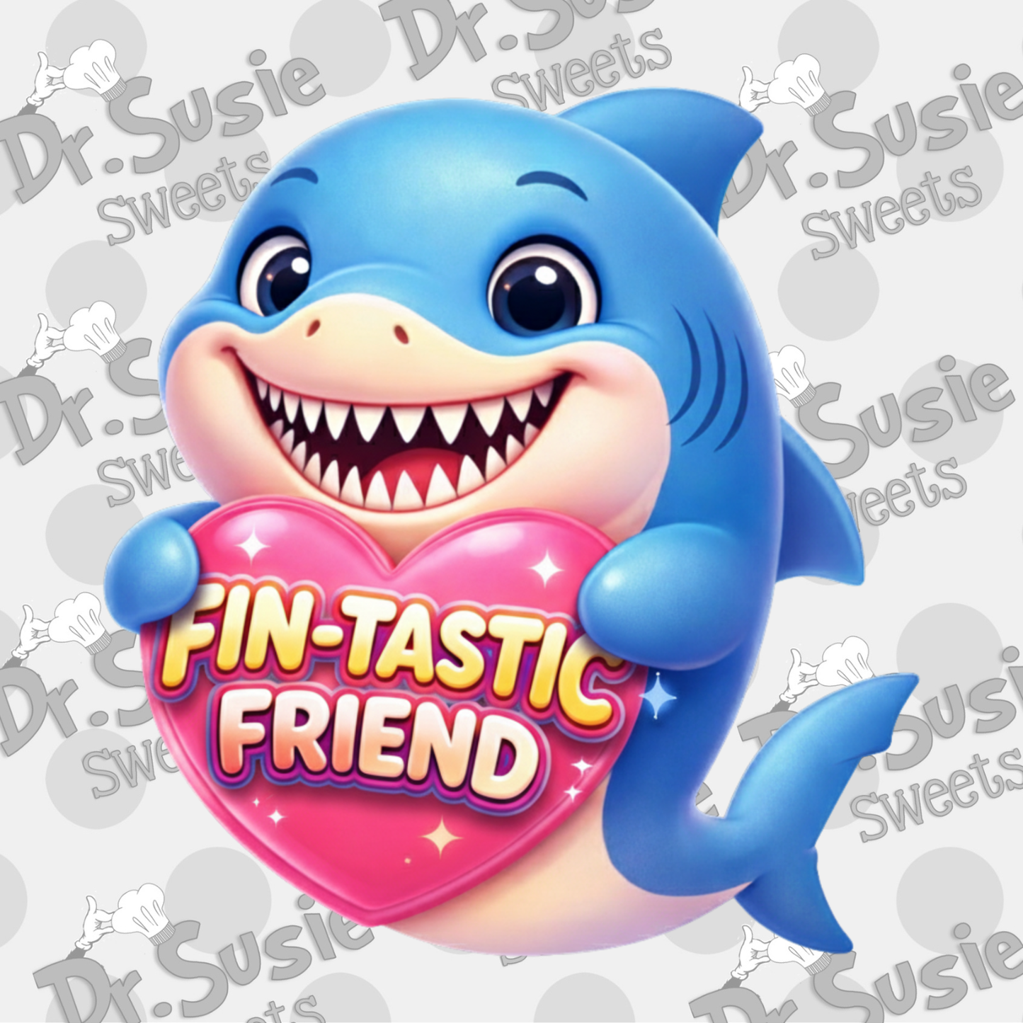 Fintastic Friend-Edible Printer Digital Image