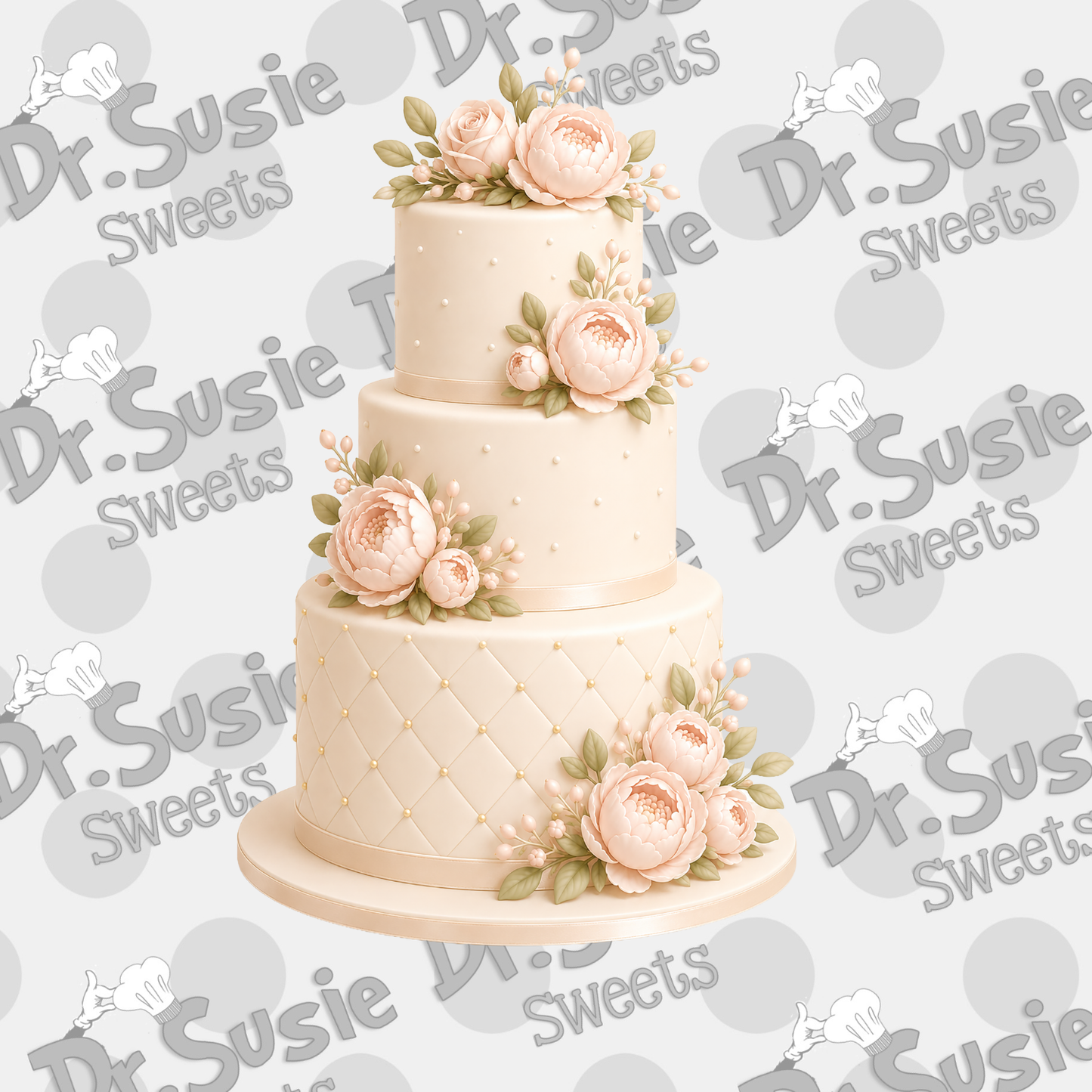 Floral Wedding Set-STL