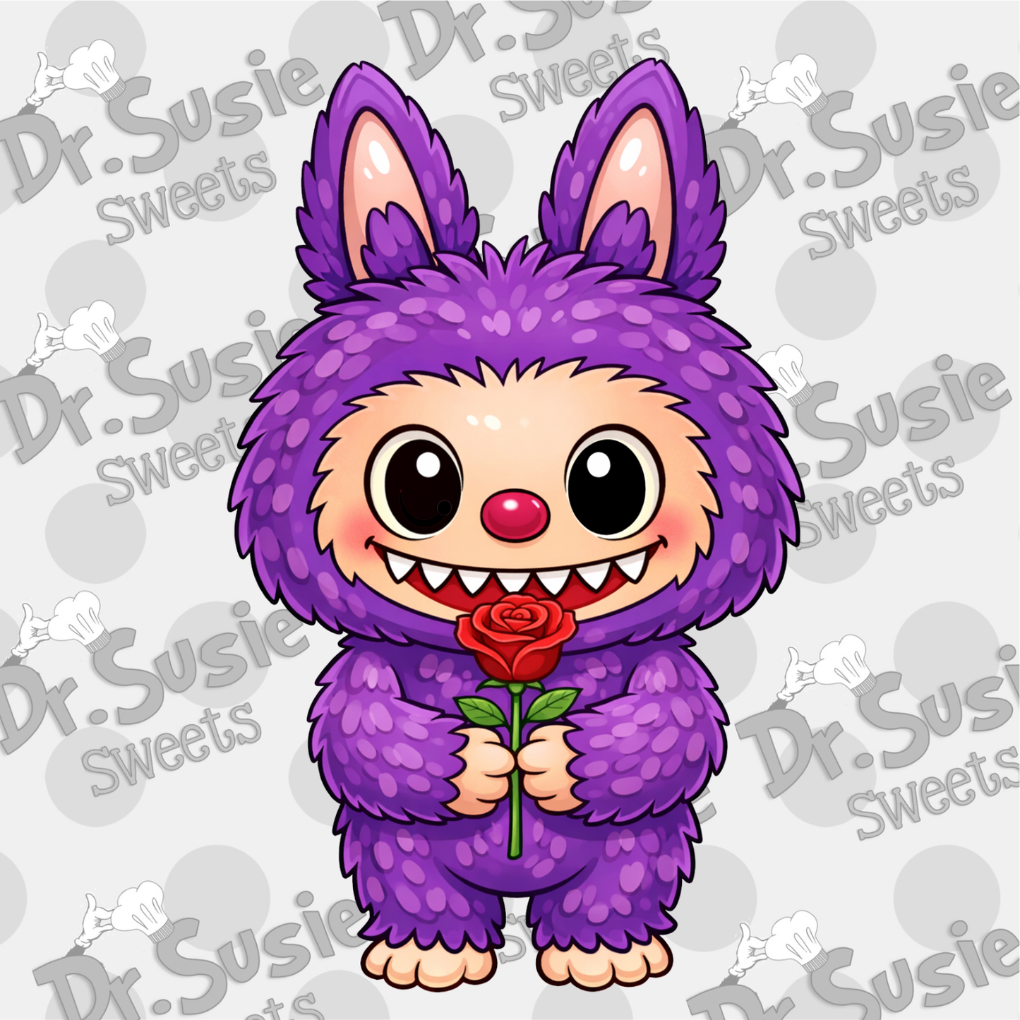 Valentine Fuzzy Monsters-STL